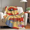 N-Naoto Hidaka Art Blanket Warm Soft Suitable For Bedroom Sofa Bed Living Room Office Travel Camping Gifts