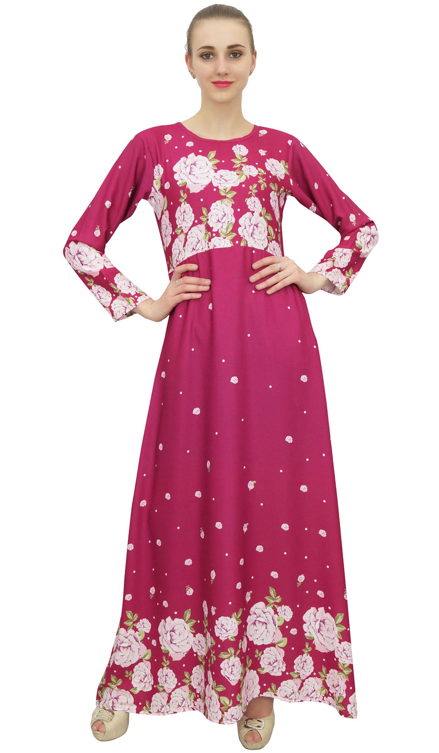 

Жіноча повсякденна модель Bimba з цифровим принтом і квітковим довгим чорним максі 8 бордовий