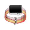 Bracelet en Nylon Sport pour Apple Watch 38mm 42mm Tissage Respirant pour Usage Actif