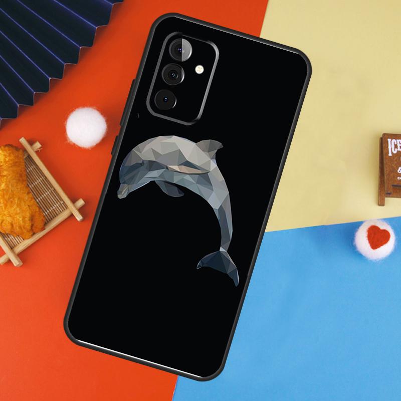 Dolphin Case For Samsung Galaxy A54 A34 A14 A55 A35 A33 A53 A13 A23 A17 A06 A16 A56 A36 A52 A32 A15