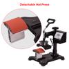 5.5x3 Inch Swing Away Combo Digital Hat   Ht Press Thermal Transfer NaMachine
