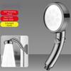 With Stop Button High Pressure Shower Head Plastic Rainfall Showerhead  Bathroom Accessories