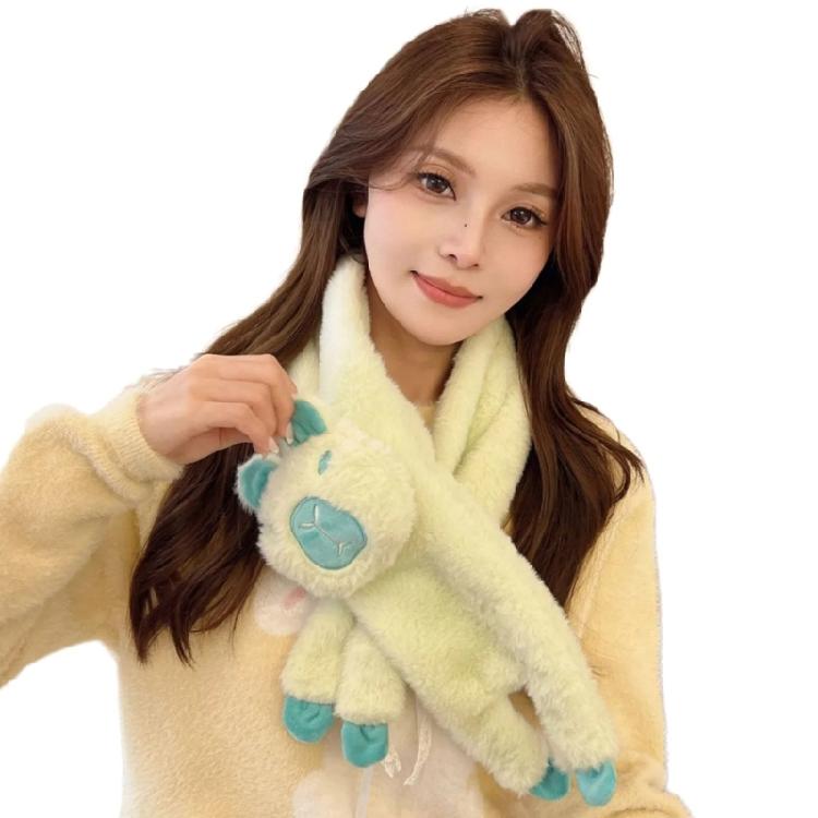 Winter Shawl Warm Scarf Thick Neck Warmer Stylish Adult Cartoon Scarf Neckwear