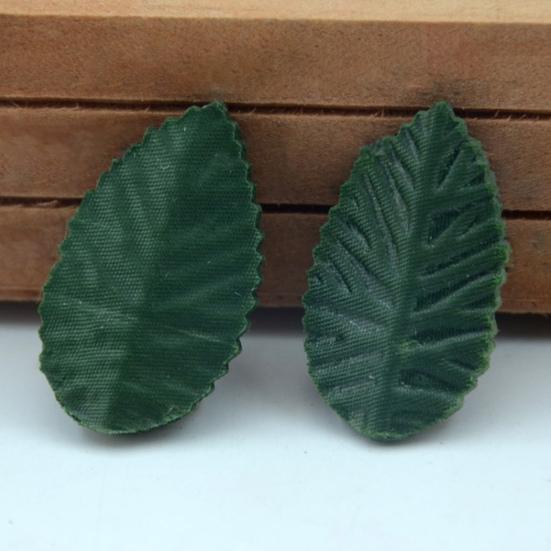100Pcs Fake Leaf Realistic Vivid Fadeless DIY Fresh-keeping Xma Style Simulation Leaf Home Decor