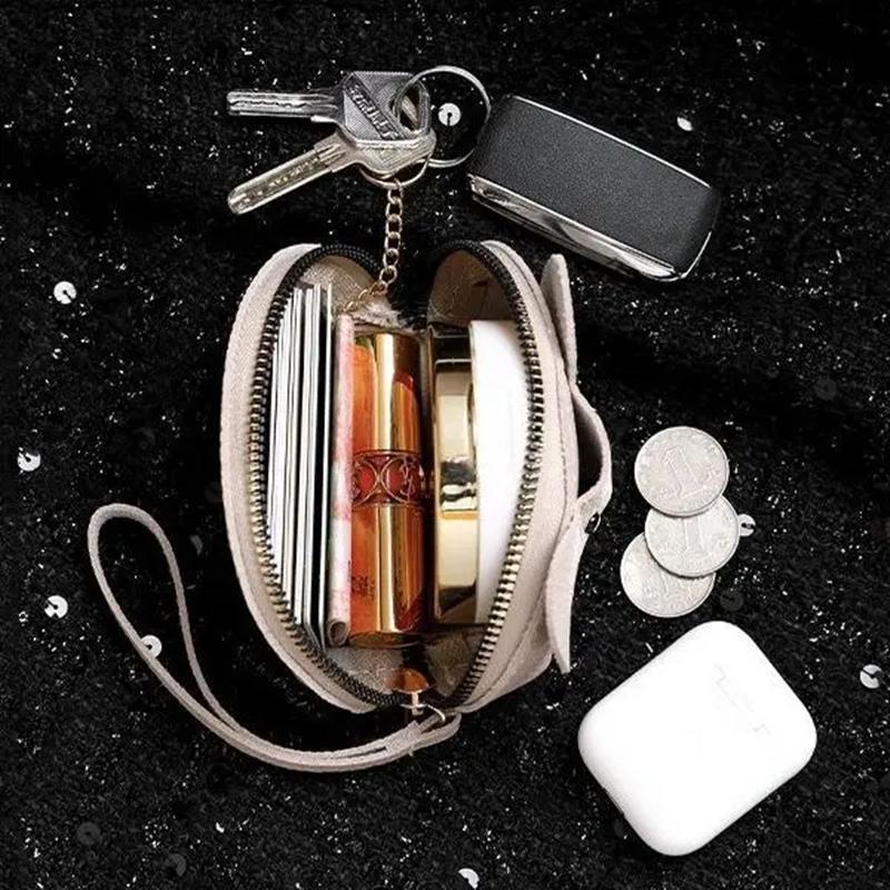 Elephant Zero Wallet, Women's Fashion Key Bag, Creative Lipstick Storage Bag, Cute Cartoon Purse 10*8*3cm