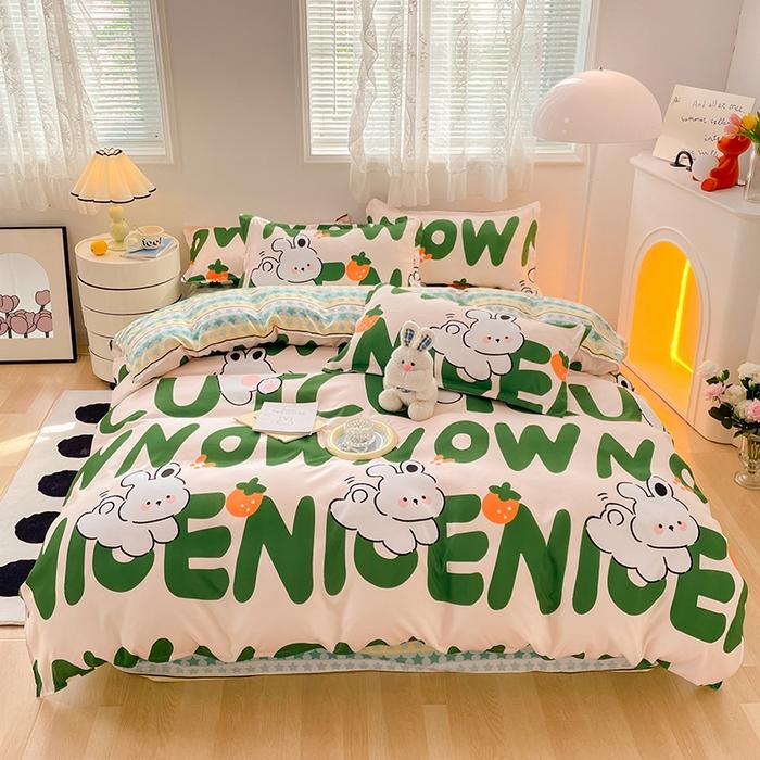 Palm Leaf Comforter Cover Black and White Bedding Set for Kids Teens Adult Women, Leaves Duvet Covers Reversible Quilt Cover Set