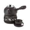 Shangqi Black Magnolia Ceramic Electric Tea Warmer Set