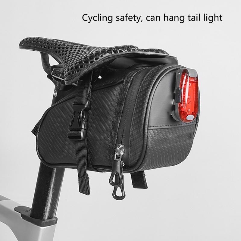 Mountain Bike Saddles Bag Bicycles Cycling Seatpost Rear Tail Bag Bicycles Seats Rear Tool Pouches Easily to Install