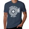 Sounds Better on Vinyl T-shirt - Record album lover gift T-Shirt for a boy Blouse T-shirt men