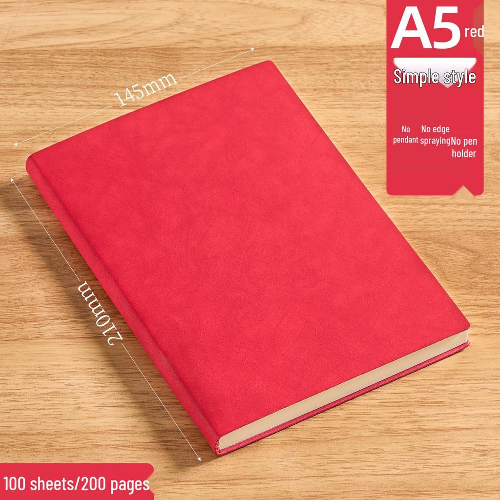 Customizable A5/B5 Business Notebook with Logo - Thick Cover for Office Meetings