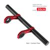 10/20/25/30cm Bicycle Handlebar Extended Bracket Bike Headlight Mount Bar Computer Holder Lamp Support Rack Alloy Fiber Stand