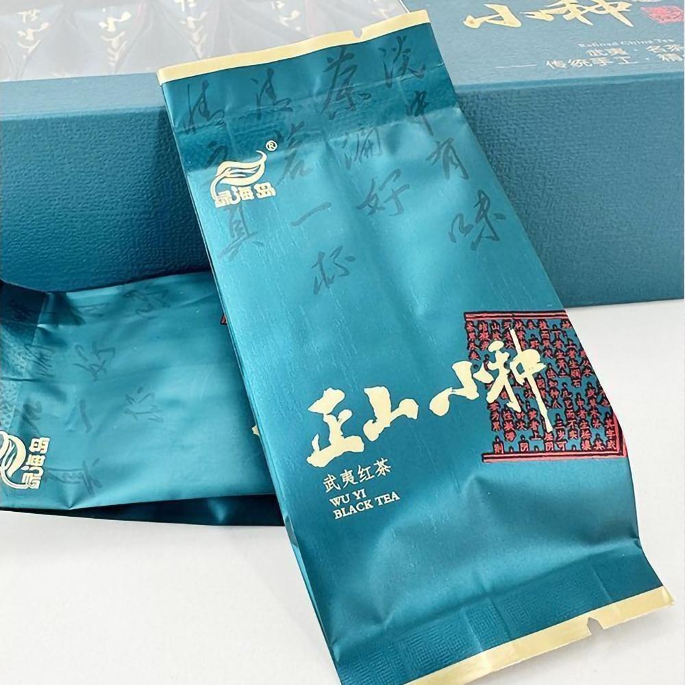 Chá Novo Chá Preto Wuyi Montanha Alta Zhengshan Xiaozhong Caixa 120g