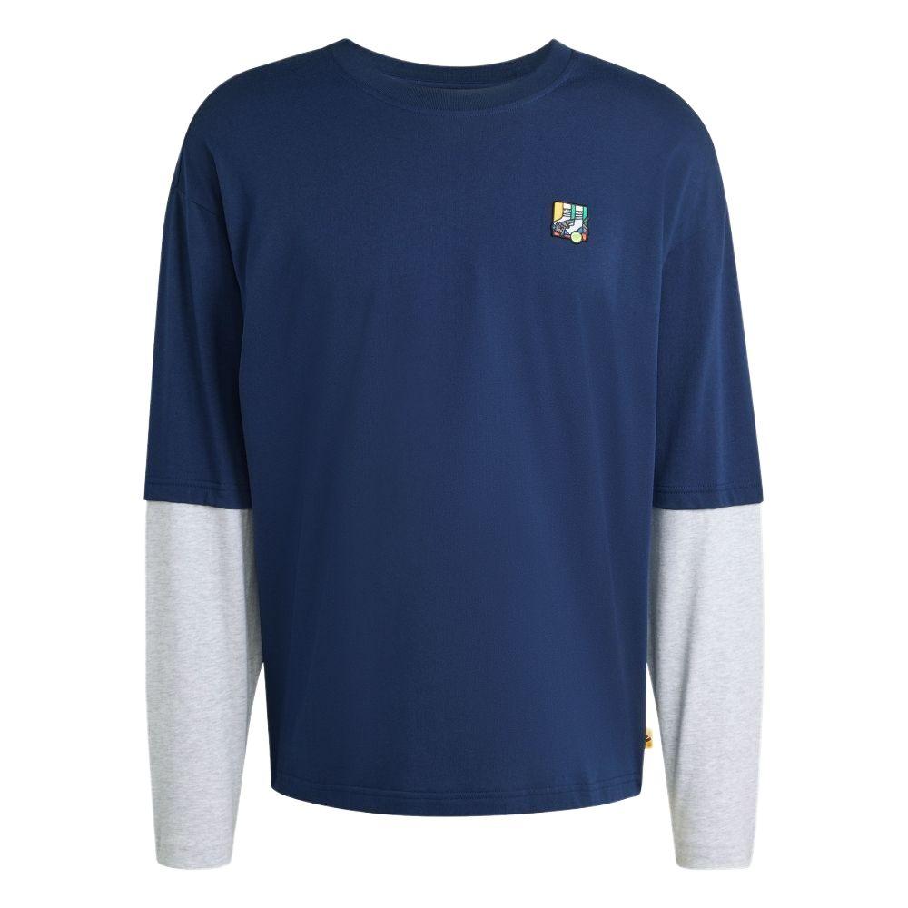 Adidas T Shirts Men s Blue Crew Neck Moderate JZ5058- M