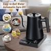 Gooseneck Electric Kettle Intelligent Thermostatic Electric Coffee Pot LED Display Temperature Control Water Boiler