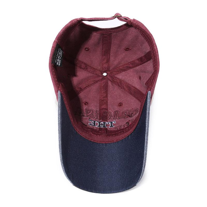 Unisex Duckbill Cap: Spring/Autumn Leather Hat with Sun Protection, Hip-Hop Letter Embroidery, Trendy Korean Style