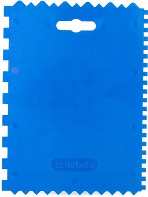 Couteau à spatule crantée Kubala pour mortier et adhésifs 0706