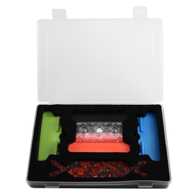Wrap Car Vinyl Wrinkle Removal Tool-Squeegee Magnetic Set-Decal Applicator, Wallpaper Window Film Smoothing Vinyl Roll Scraper