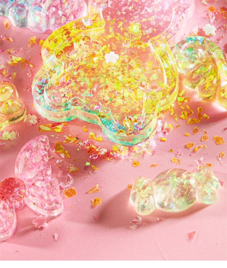 Milo Kinder Kristall Epoxid DIY Kreativset für Mädchen - Form, Creme und Kleber-Set