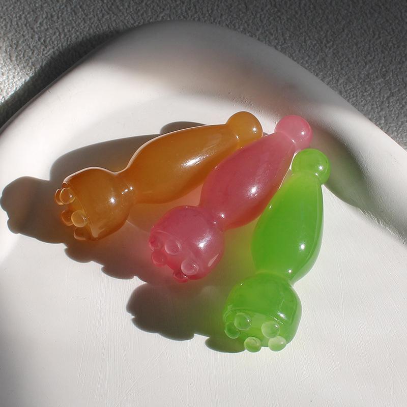 Smooth Face Massage Tools Resin Gua Sha Face Skin Care Massage Sticks Lotus Seedpod Shape Massager Facial Physiotherapy Tool