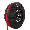 4Pcs/Lot Universal Car Spare Tire Covers Case Tires Storage Bags Auto Wheel Tires Storage Bags Vehicle Tyre Waterproof Polyester Bag