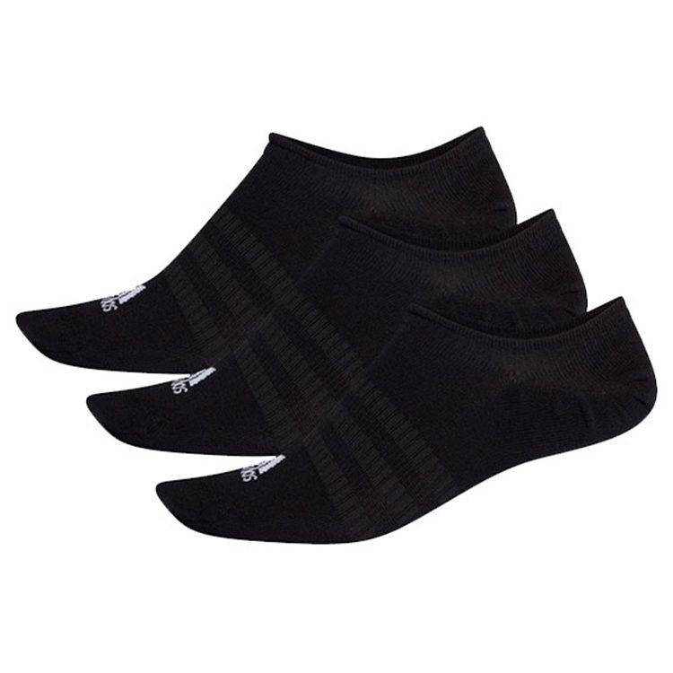 adidas Socks Unisex 3 Pack Black DZ9416