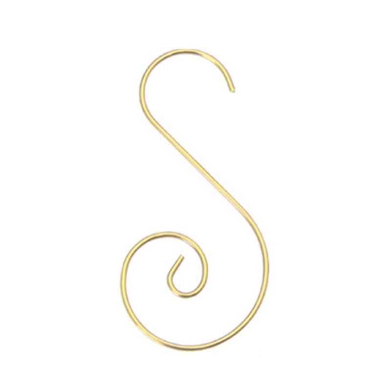 100pcs Elegant Christmas Ornament Hangers Hooks for Tree Decoration and Crafts Stylish Ornaments Hanging Solution