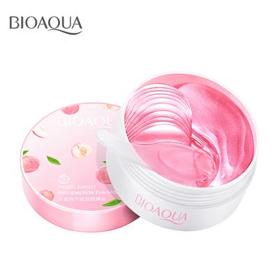 Honey Peach Hexapeptide Eye Mask Patch Hydratačná očná maska ​​Jemná očná maska ​​proti vráskam na odstránenie tmavých kruhov Očná starostlivosť