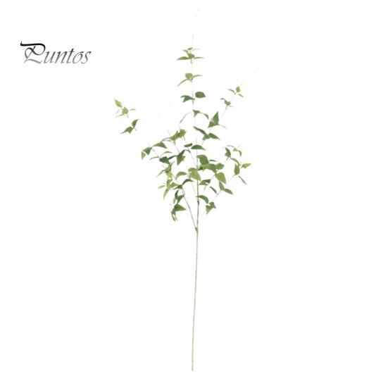 

44,5-дюймовая искусственная ветка зелени, искусственные стебли и ветки для вазы, длинные стебли, искусственные растения с листьями для домашнего ежедневного украшения в помещении, свадьбы зелёный