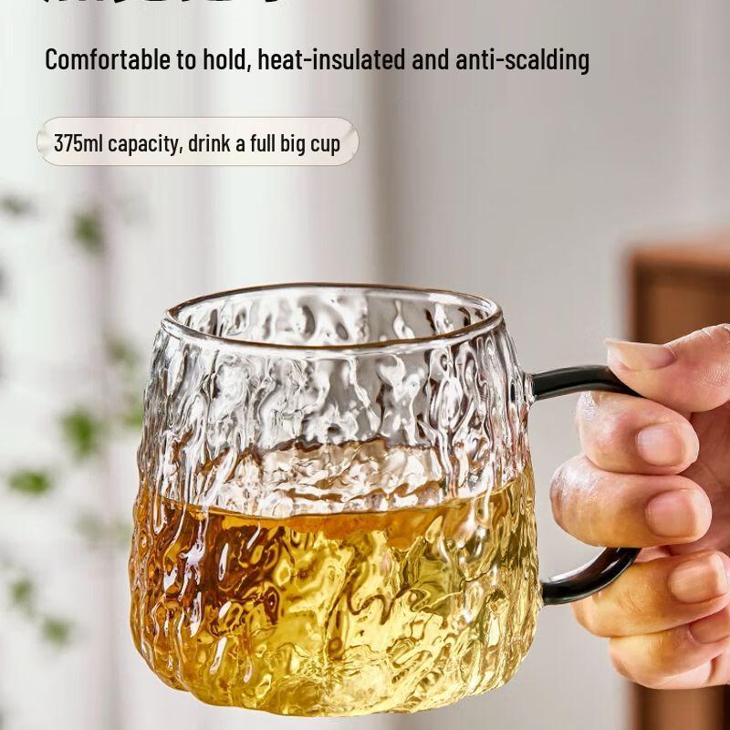 TXRMDX Elegant Glass Cup & Pitcher Set