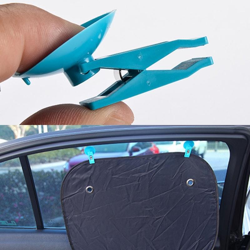 Car Receipt Clip Waterproof Plastic Auto Suction Cup Ticket Holder Vehicle Document Holder for Secure Ticket Management