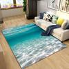 3D Ocean Seawater Beach Water Area Rug,Carpet Rug for Living Room Bedroom Sofa Doormat Decor,Kid Play Crawl Non-slip Floor Mat