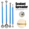 Fafeicy Caulk Tool Kit, 22Pcs/Set Plastic Sealant Spreader Glass Glue Caulking Scraper Sewing Beautify Tool Kit, Water Resistant, for Grouting Resin