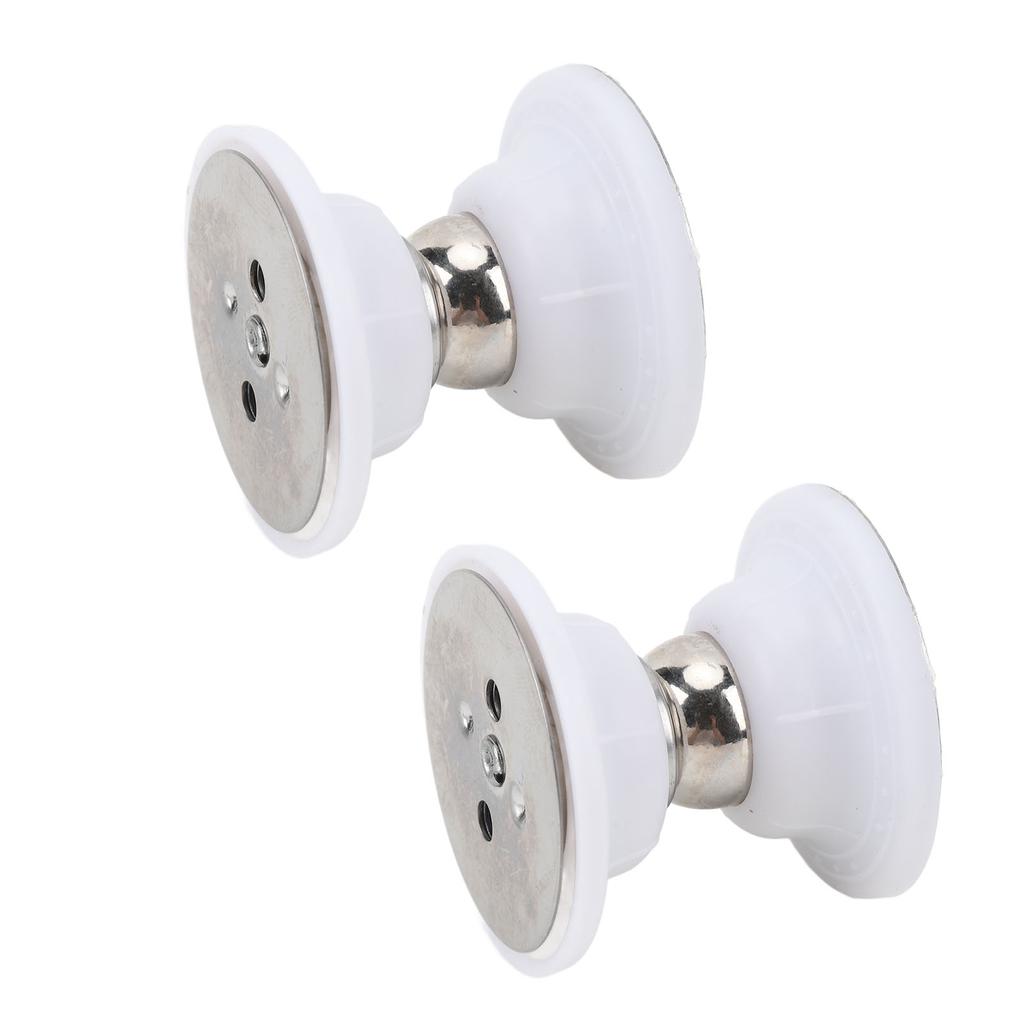 Pair of RV Magnetic Door Catch Reduce Noise Heavy Duty Baggage Door Catch for Motorhome Travel Trailer Camper