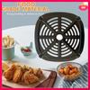 2X Air Fryer Grill Crisper Tray For Dash 2.6QT Tasti-Crisp Digital Air Fryer With Air Fryer Rubber Feet 21CM