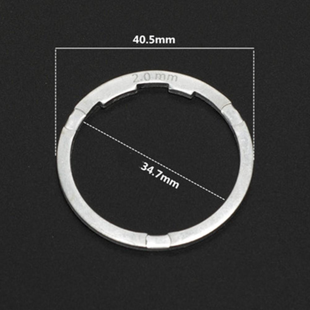 

Ремонтная проставка Freehub 1,8/2 мм AL6061, кассета из алюминиевого сплава черного/серебристого цвета