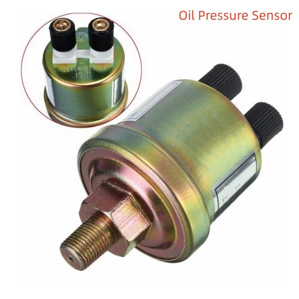 Oil Pressure Sensor Engine 1/8 NPT Oil Pressure Switch Gauge Sender Sending Unit