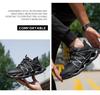 Men's Lightweight Steel Toe Safety Shoes - Anti-Fatigue, Anti-Smash, Anti-Puncture, Soft Sole, Ideal for Warehouse and Workshop Work.