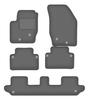 Velour Graphite Car Mats For: Volvo XC90 I SUV 7 Seater (2002-2014)
