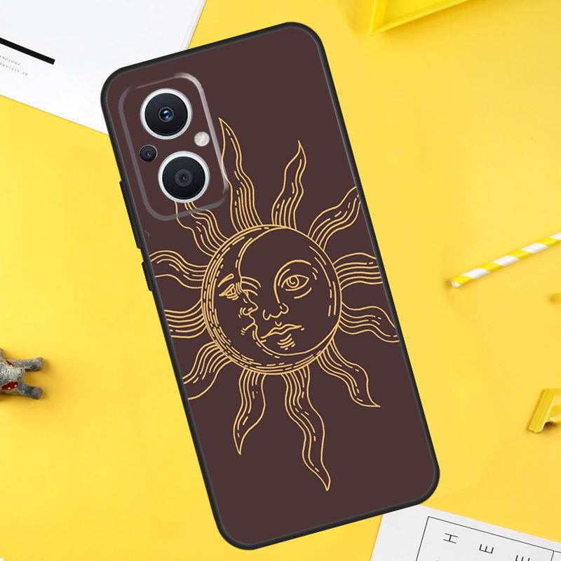 Tarot Moon For OPPO Reno 10 11 12 13 14 Pro 7 8 Lite 8T 11F 12F 13F 14F OPPO Find X8 X5 X6 X9 Pro Case