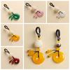 Good Moral  Agates Stone Pendant Keychain Crystal Clear  Keyring  Car Pendant