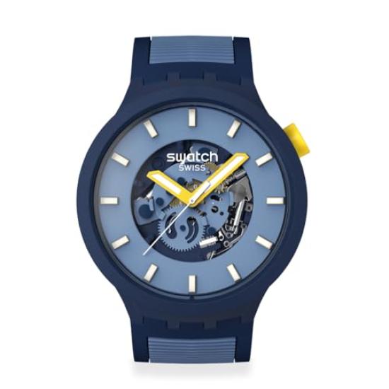 

Часы Swatch BELOW THE HORIZON SB05N117 Синие