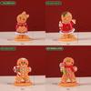 Christmas Man Gingerbread Resin Craft For Children Holiday Decorations Gifts
