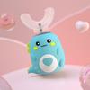 Kids U-Shaped Electric Toothbrush IPX7 Waterproof 2 Modes Adjustable 360 Degrees Cleaning Cartoon Dinosaur Toddlers Boys Girls Rechargeable Toothbrush