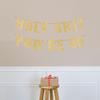 65th Birthday Decorations for Men & Women, Funny 65 Years Old Party Sign 65 Birthday Gifts for Her & Him, Pre-Strung 65th Party Banner - Gold Glitter