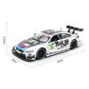 Automodell im Maßstab 1/24 für BMW IM M4 GT3 Rennwagen, Sportrennwagenmodell, Spielzeug, Miniaturkopie aus Pressgussmetalllegierung