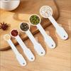 Multi-functional Plastic Measuring Spoon Set 6pcs/set Nestable Seasoning Coffee Bean Measure Spoons Kitchen Baking Accessories