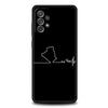 Phone Case For Samsung Galaxy A15 A13 A51 A71 A41 A31 A21S A03S A05 A35 A32 A55 A23 A25 A33 A53 A73 5G Algeria Passport Cover