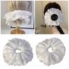 Vintage Haargummi Damen Haarknoten Haarteile Haargummis Damen Kopfschmuck Teenager Mädchen Haarstyling-Werkzeug