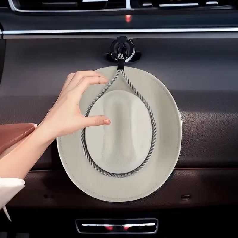 Hat Mounts for Car | Cowboy Hat Holder | Clip - on Vehicle Hat Storage & Display Rack | Door Back Hat Hook