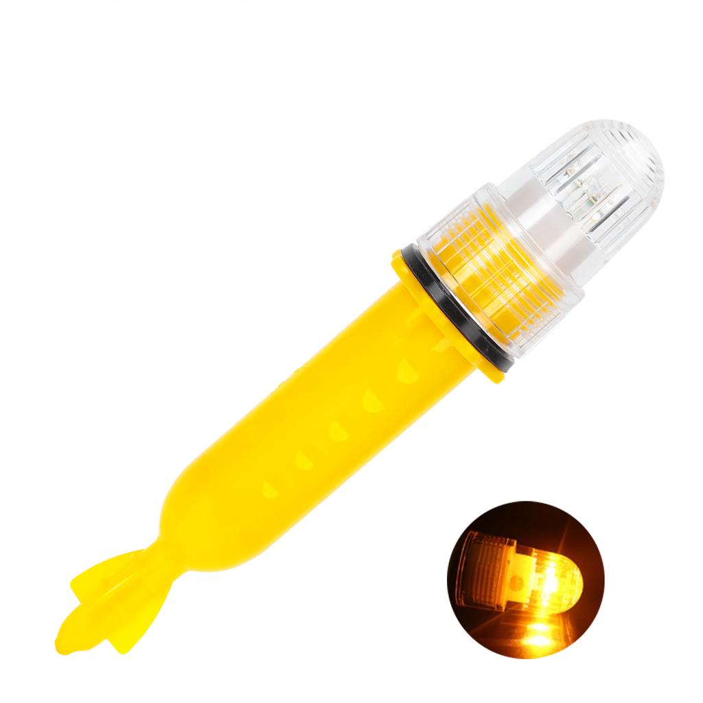 LED Rundumleuchte Intelligente Lichtsteuerung IP65 Wasserdicht für Marine Schiff NachtfischenGelb